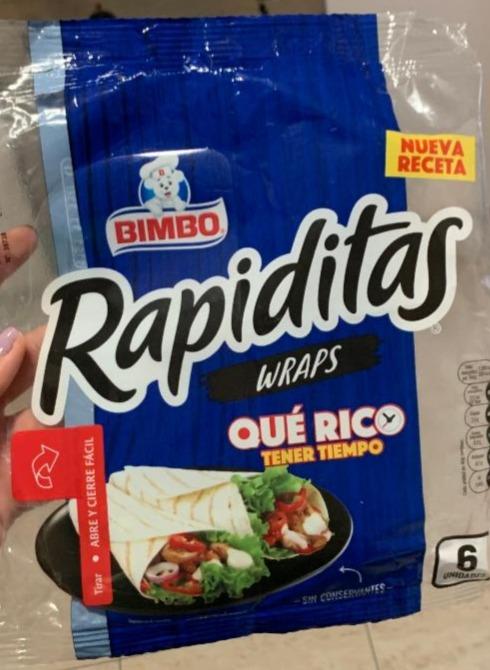 Fotografie - Rapiditas wraps Bimbo