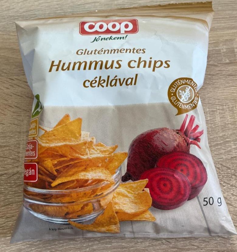 Fotografie - Hummus chips céklával Coop