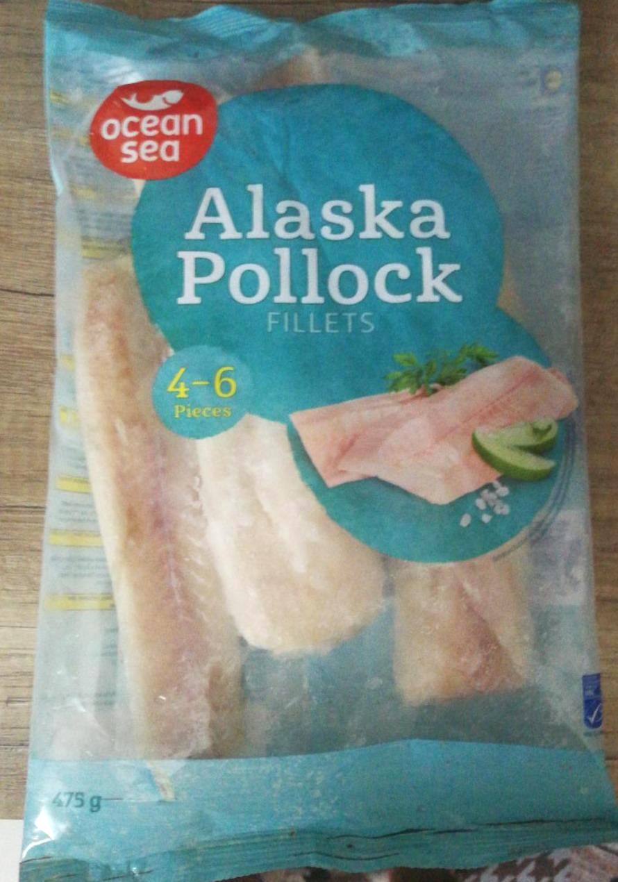 Fotografie - Alaska pollock fillets Ocean Sea