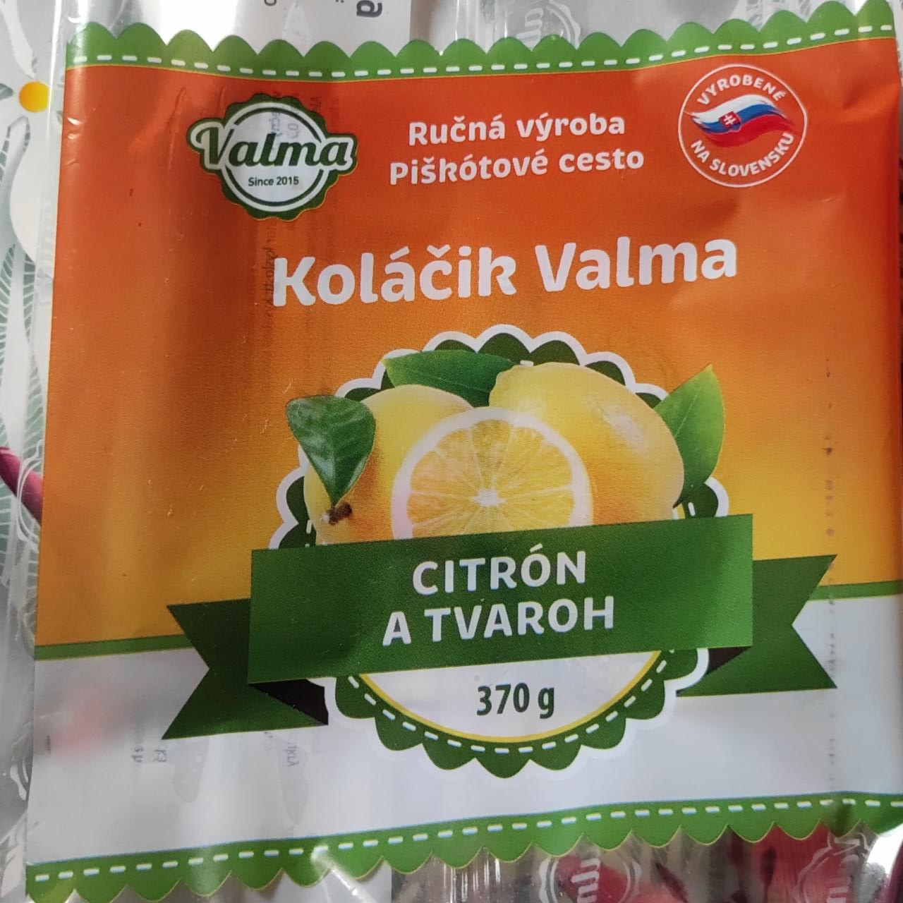 Fotografie - Koláčik Valma Citrón a tvaroh Vamex