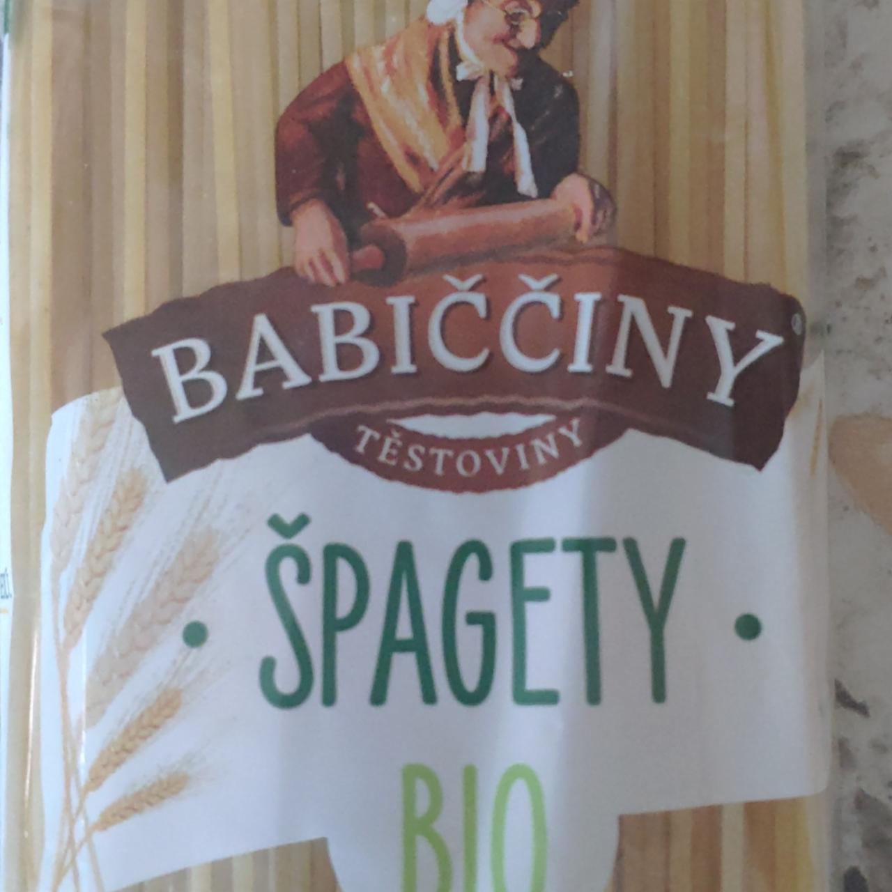 Fotografie - Špagety Bio Babiččiny Těstoviny
