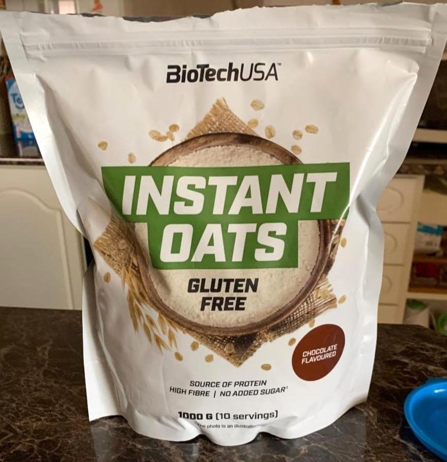 Fotografie - Instant Oats Gluten free Chocolate BioTechUSA