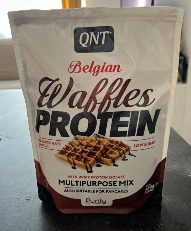 Fotografie - Belgian Waffles Protein Chocolate Flavour QNT