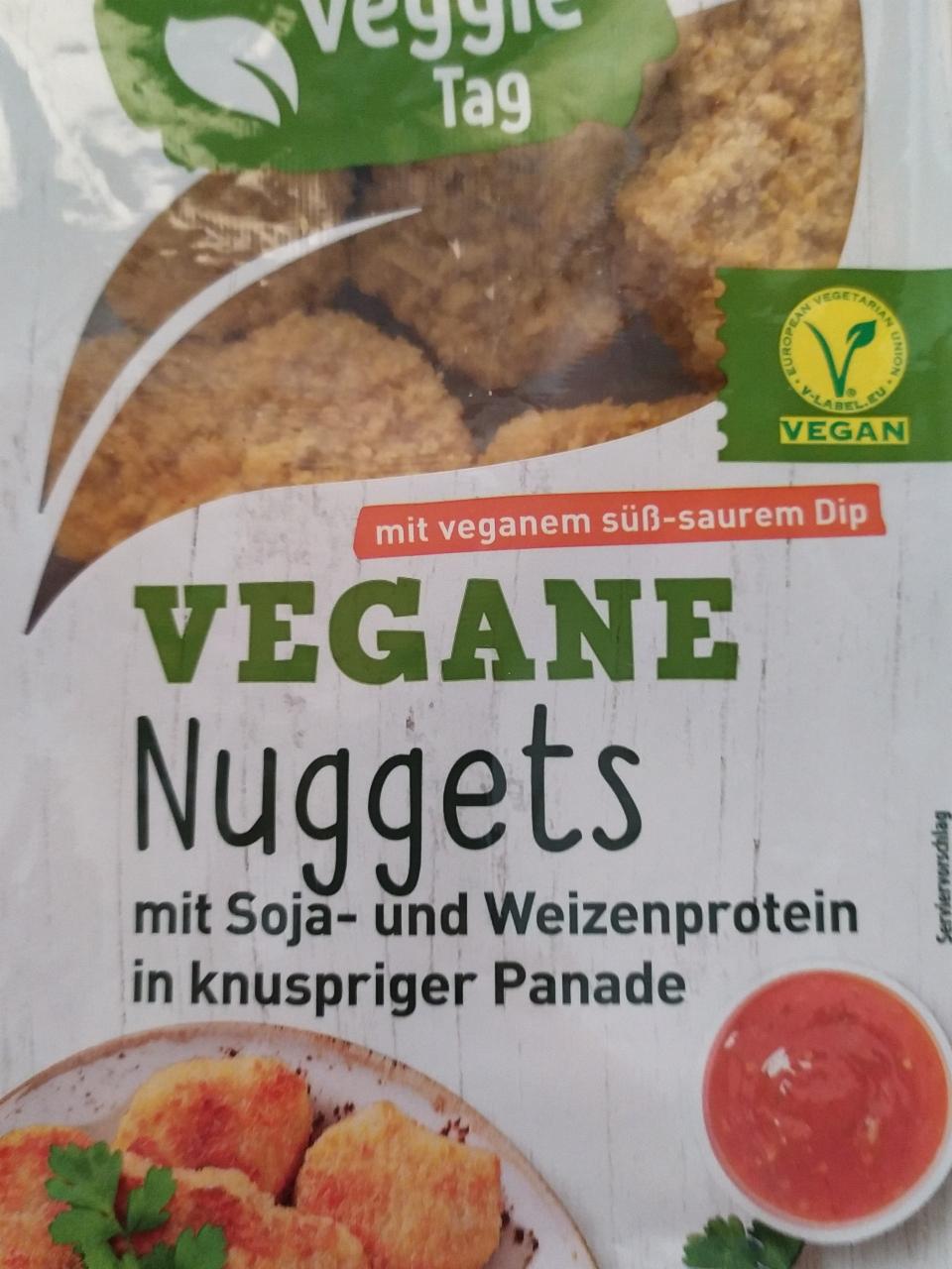 Fotografie - Vegane Nuggets mit veganem süß-sauren Dip Mein Veggie Tag