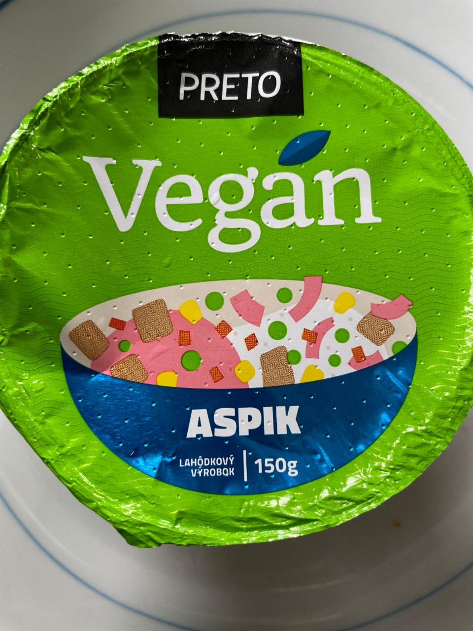 Fotografie - Aspik Vegan Preto