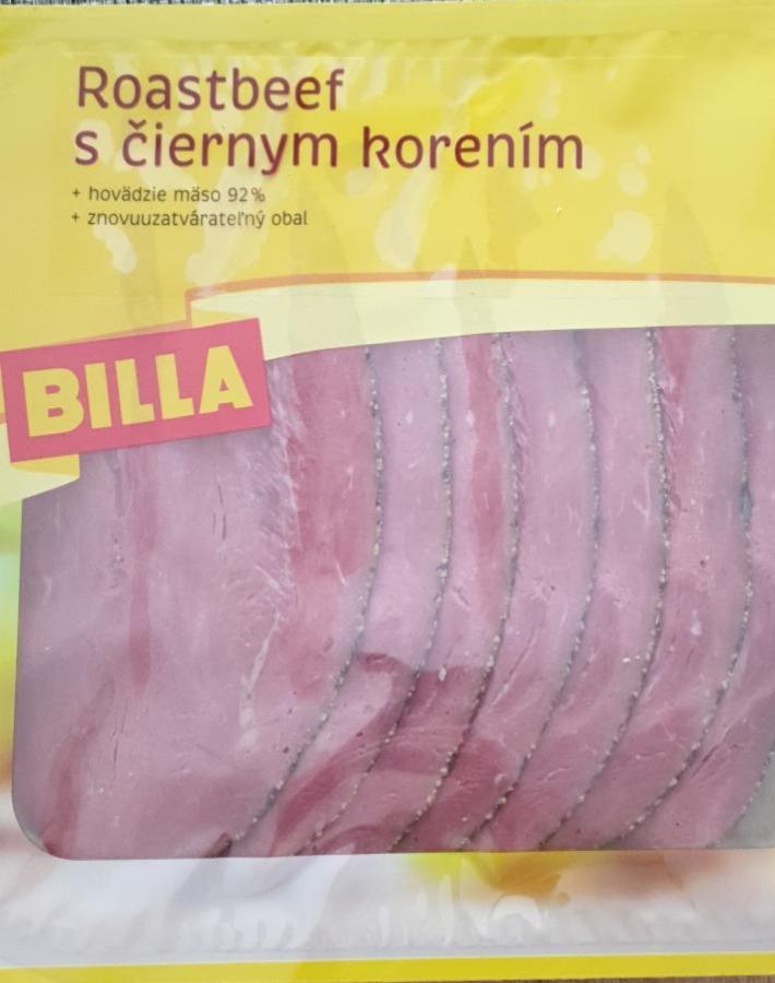 Fotografie - Roastbeef s čiernym korením Billa