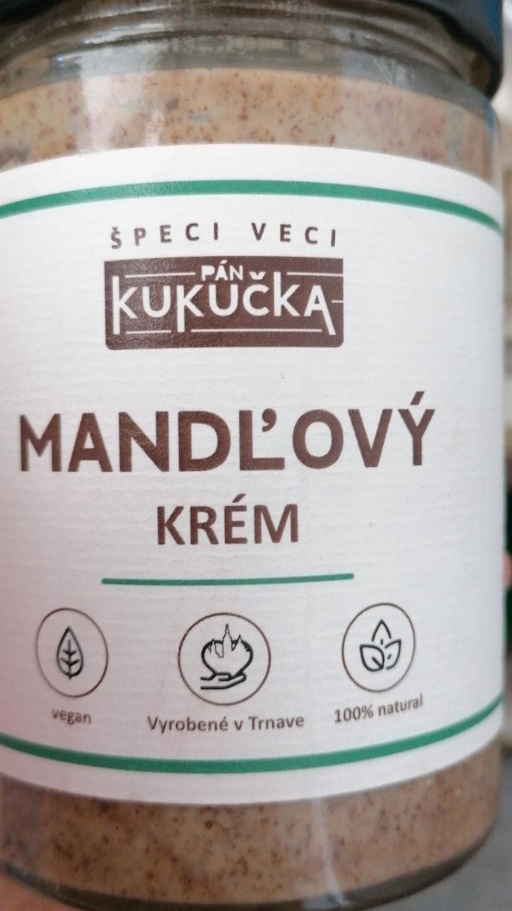 Fotografie - Mandľový krém Pán Kukučka