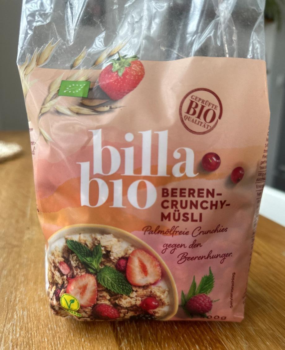 Fotografie - Beeren-Crunchy-Müsli Billa Bio