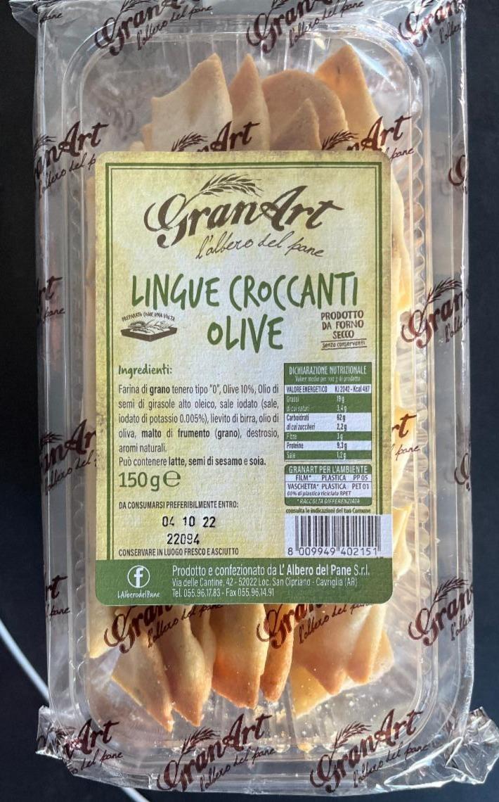 Fotografie - Lingue Croccanti olive