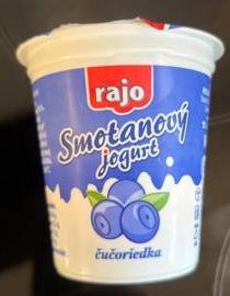 Fotografie - Smotanový jogurt čučoriedka Rajo