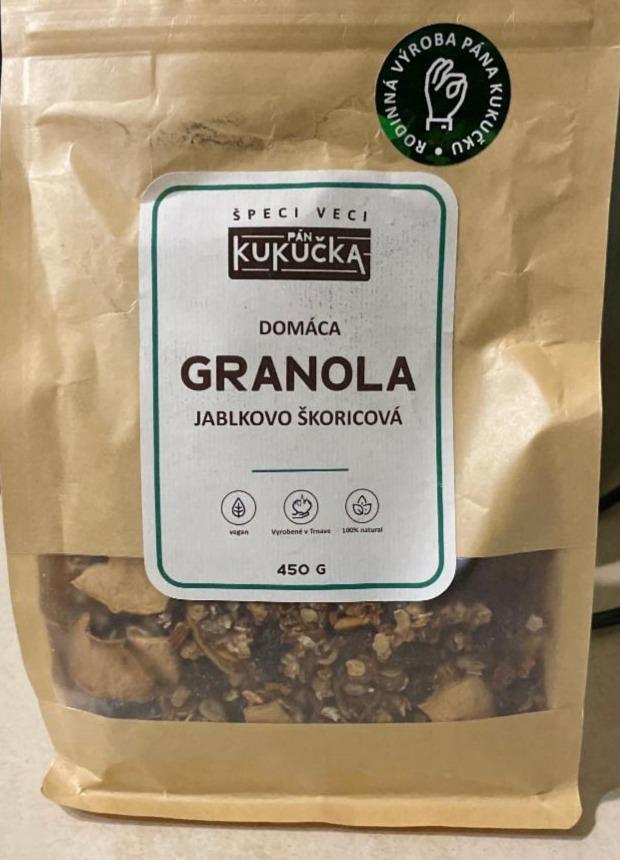 Fotografie - Domáca Granola Jablkovo Škoricová Pán Kukučka