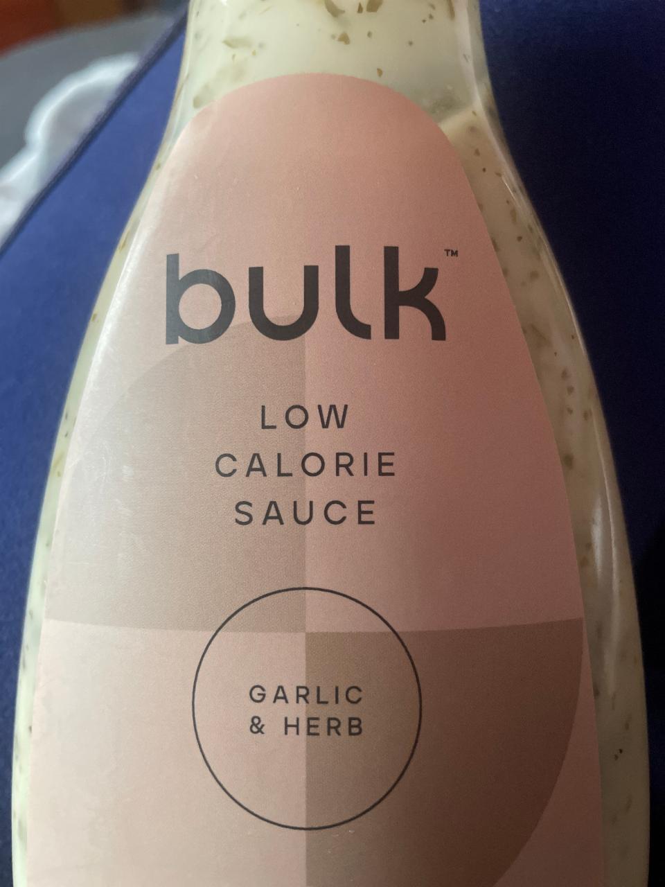 Fotografie - Low Calorie Sauce Garlic & Herb Bulk