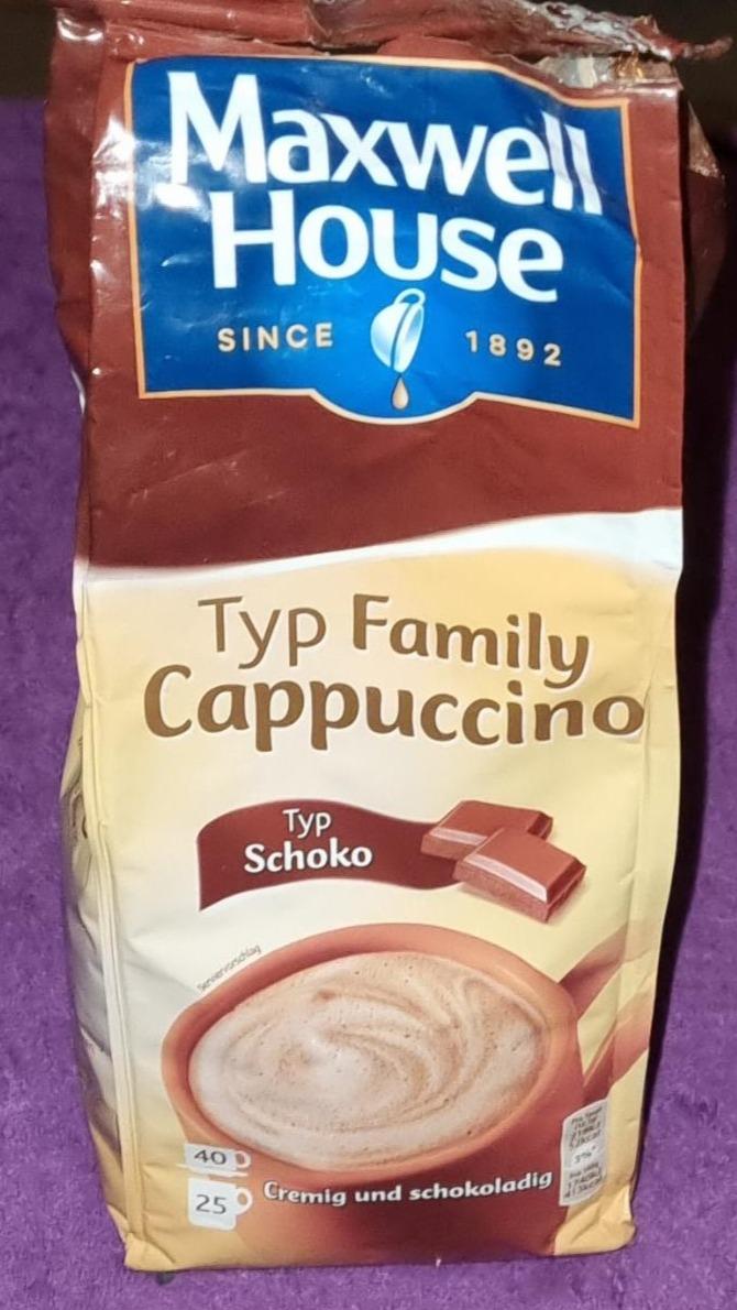 Fotografie - Typ Family Cappuccino Typ Schoko Maxwell House