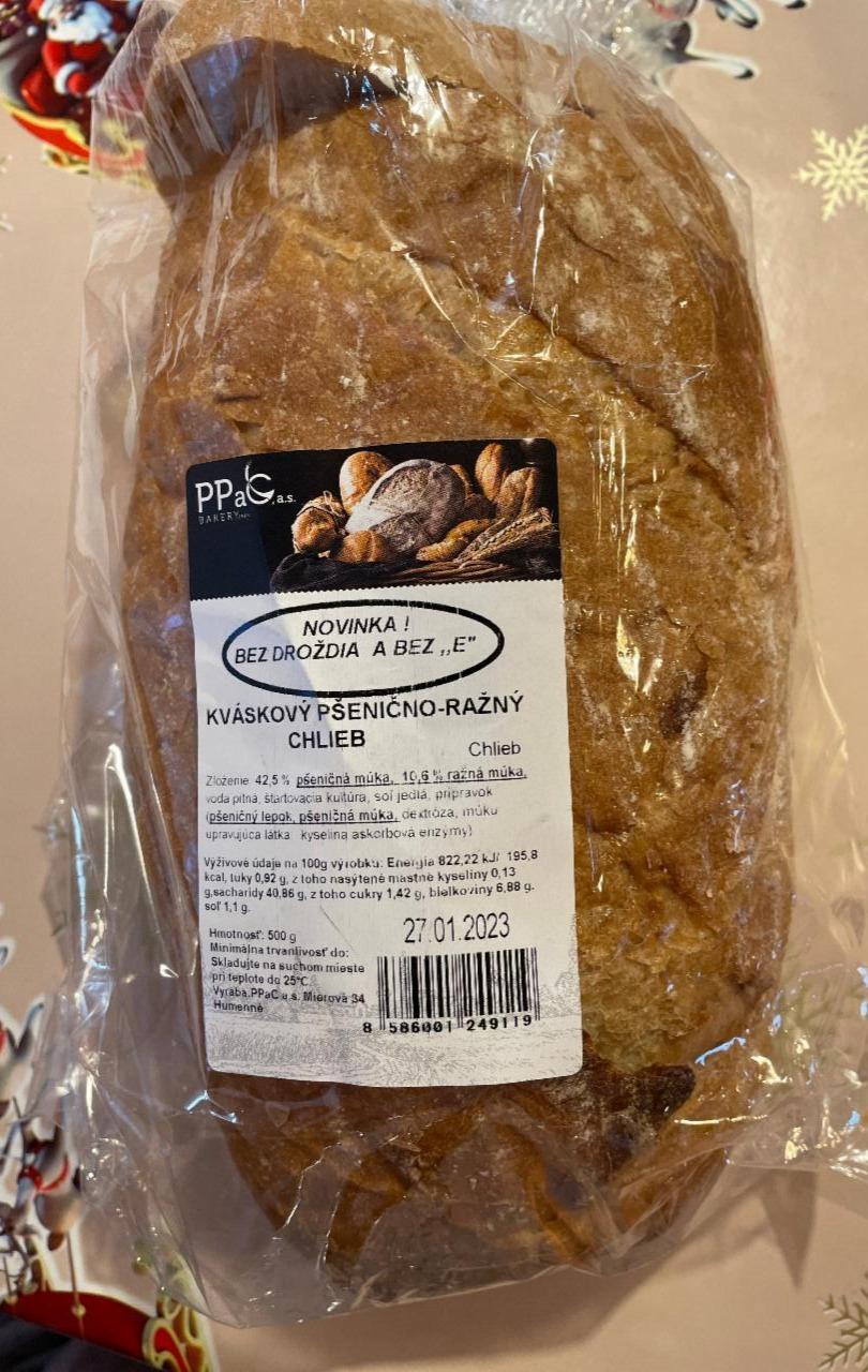 Fotografie - Kváskový pšenično-ražný chlieb PPaC
