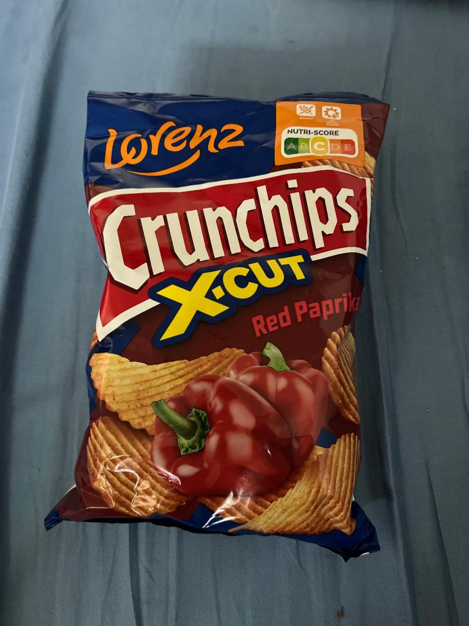 Fotografie - Crunchips X-cut Red Paprika Lorenz