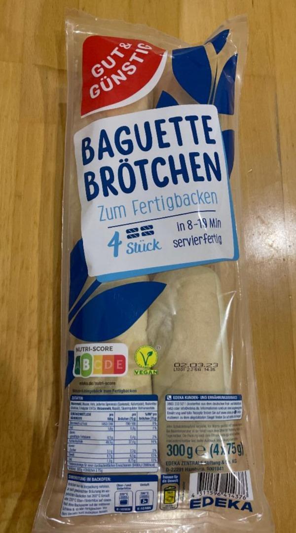 Fotografie - Baguette Brötchen Gut&Günstig