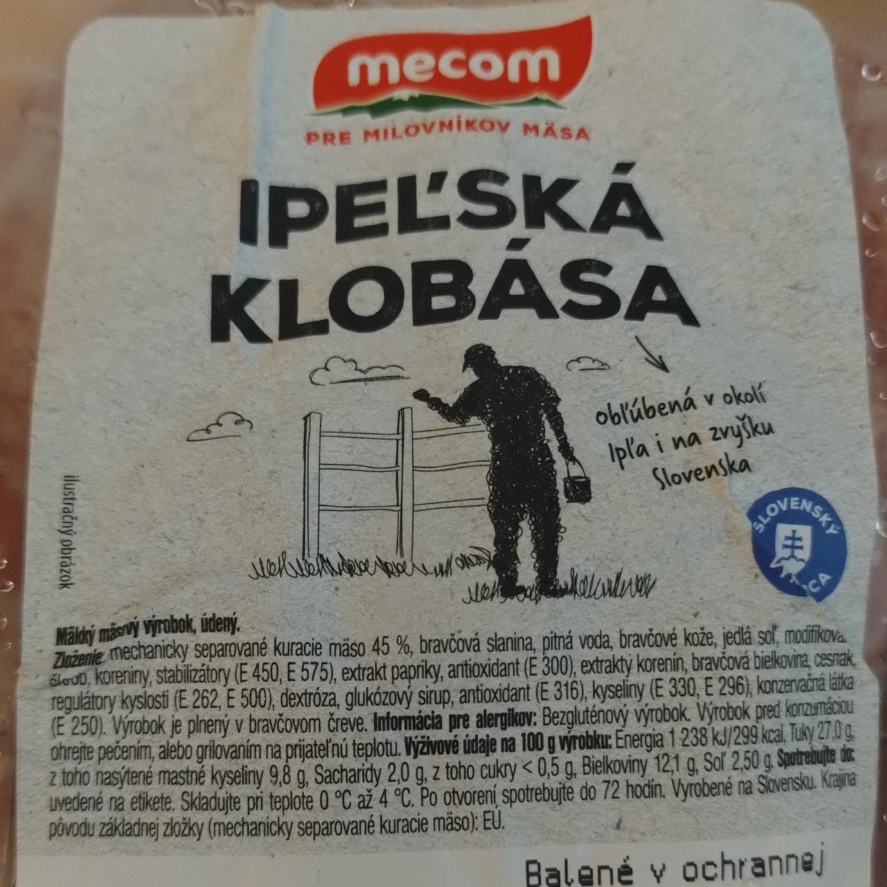 Fotografie - Ipeľská Klobása Mecom