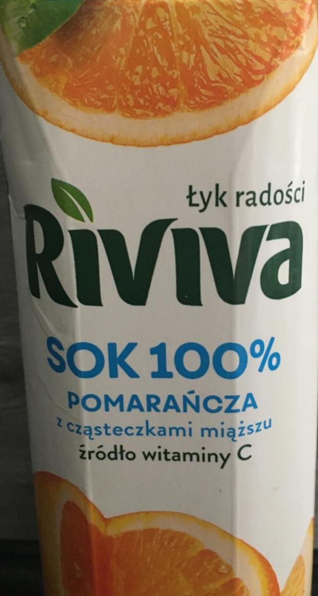 Fotografie - Sok 100% pomarańcza Riviva