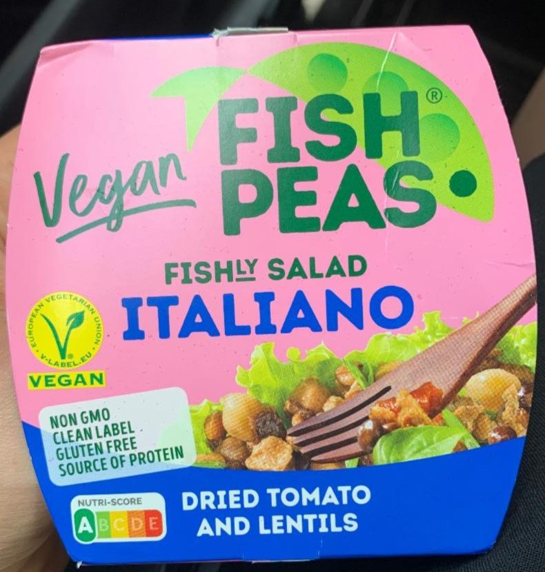 Fotografie - Fishly salad Italiano Fish Peas