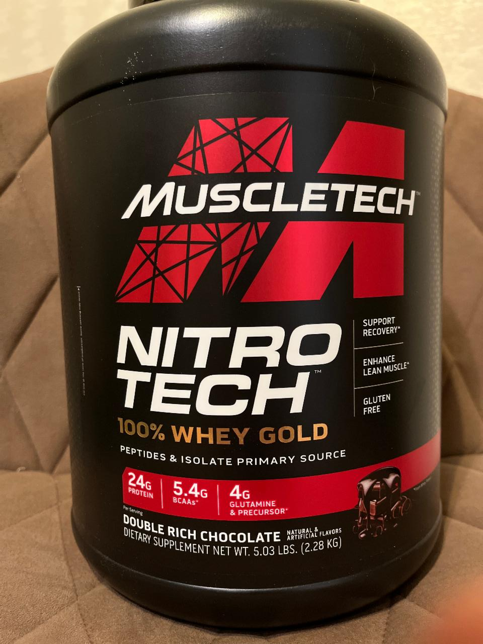 Fotografie - NitroTech Chocolate Milk Muscletech