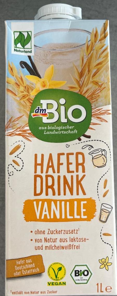 Fotografie - Hafer Drink Vanille dmBio