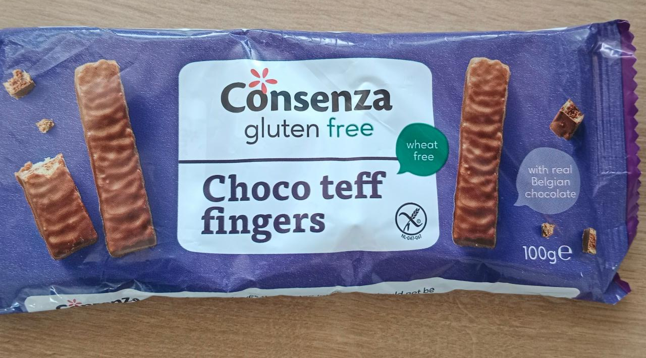 Fotografie - choco teff fingers