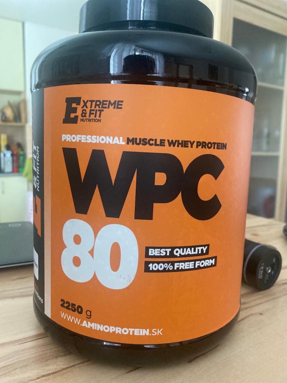Fotografie - WPC 80 Pistachio Extreme & Fit Nutrition