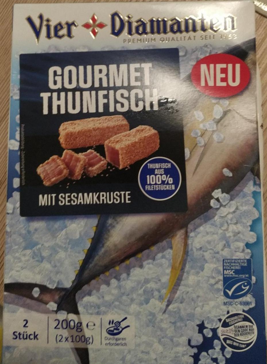 Fotografie - Gourmet Thunfisch mit Sesamkruste Vier Diamanten