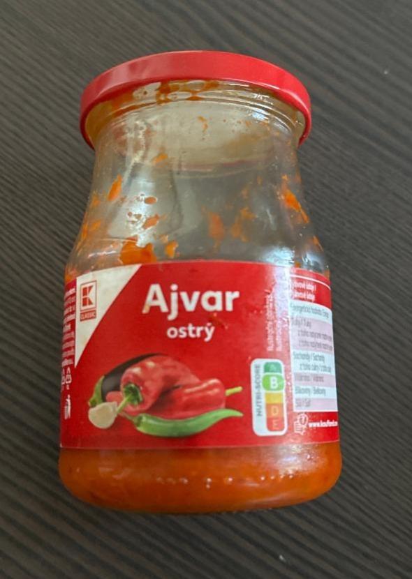 Fotografie - Ajvar ostrý K-Classic