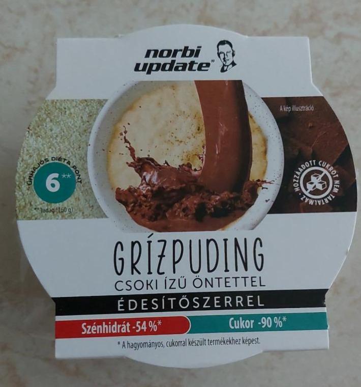 Fotografie - Grízpuding Norbi update krupicovy puding s čokoládovou príchuťou