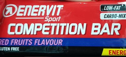 Fotografie - Competition bar red fruits flavour Enervit sport