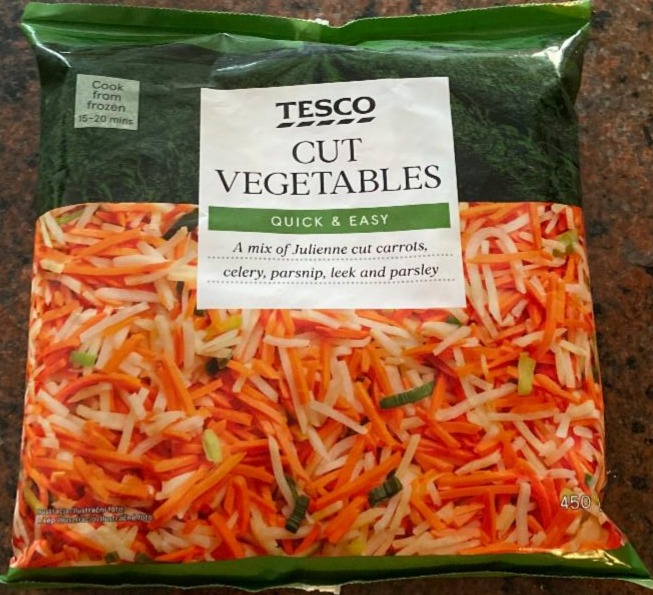 Fotografie - Cut Vegetables Tesco