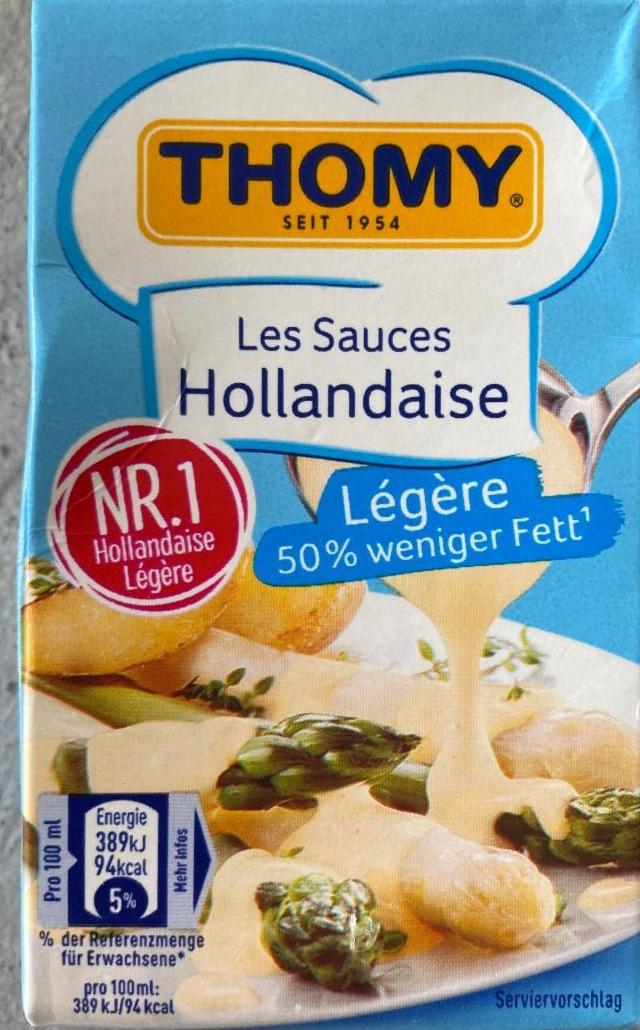 Fotografie - Les Sauces Hollandaise légère Thomy