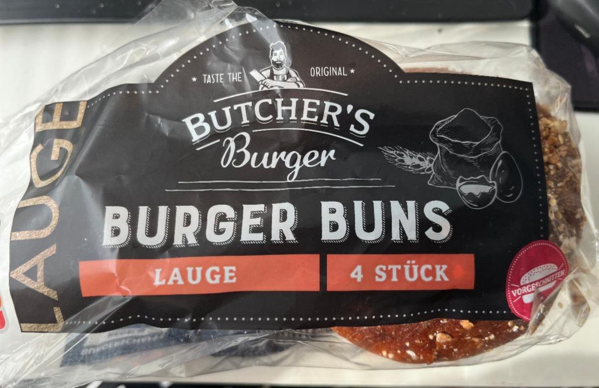 Fotografie - Burger Buns Lauge Butcher's Burger