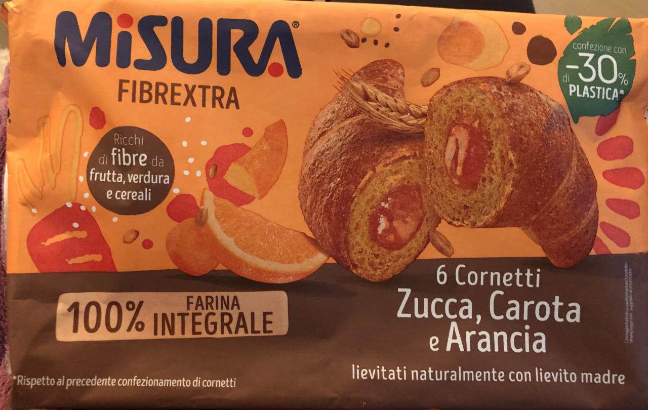 Fotografie - Misura Fibrextra Cornetti Zucca, Carota e Arancia