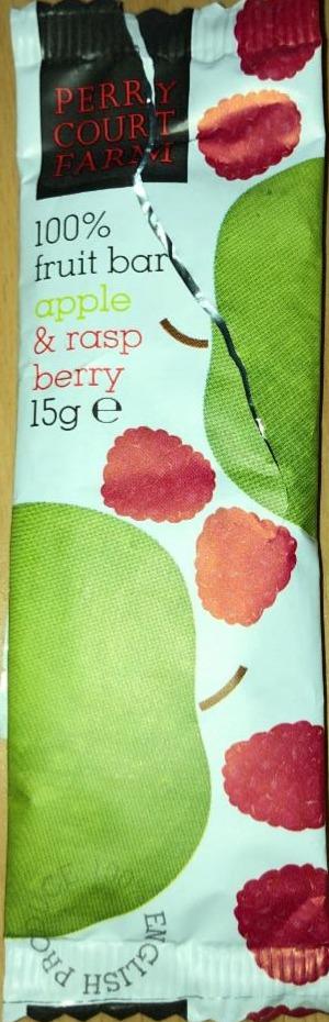 Fotografie - 100% Fruit Bar Apple & RaspBerry Perry Court Farm