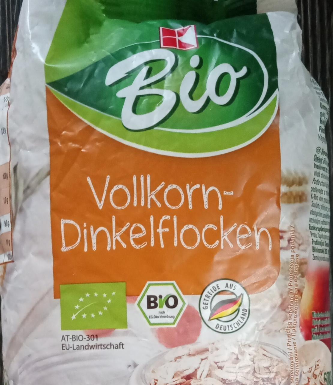 Fotografie - Vollkorn-Dinkelflocken K-Bio