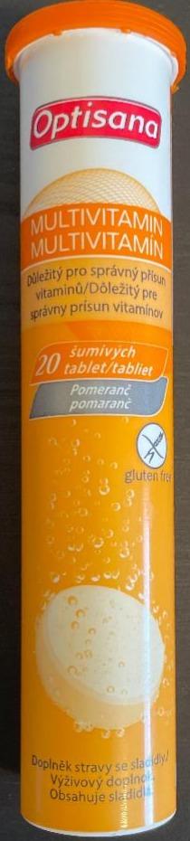 Fotografie - multivitamín šumivé tablety Optisana