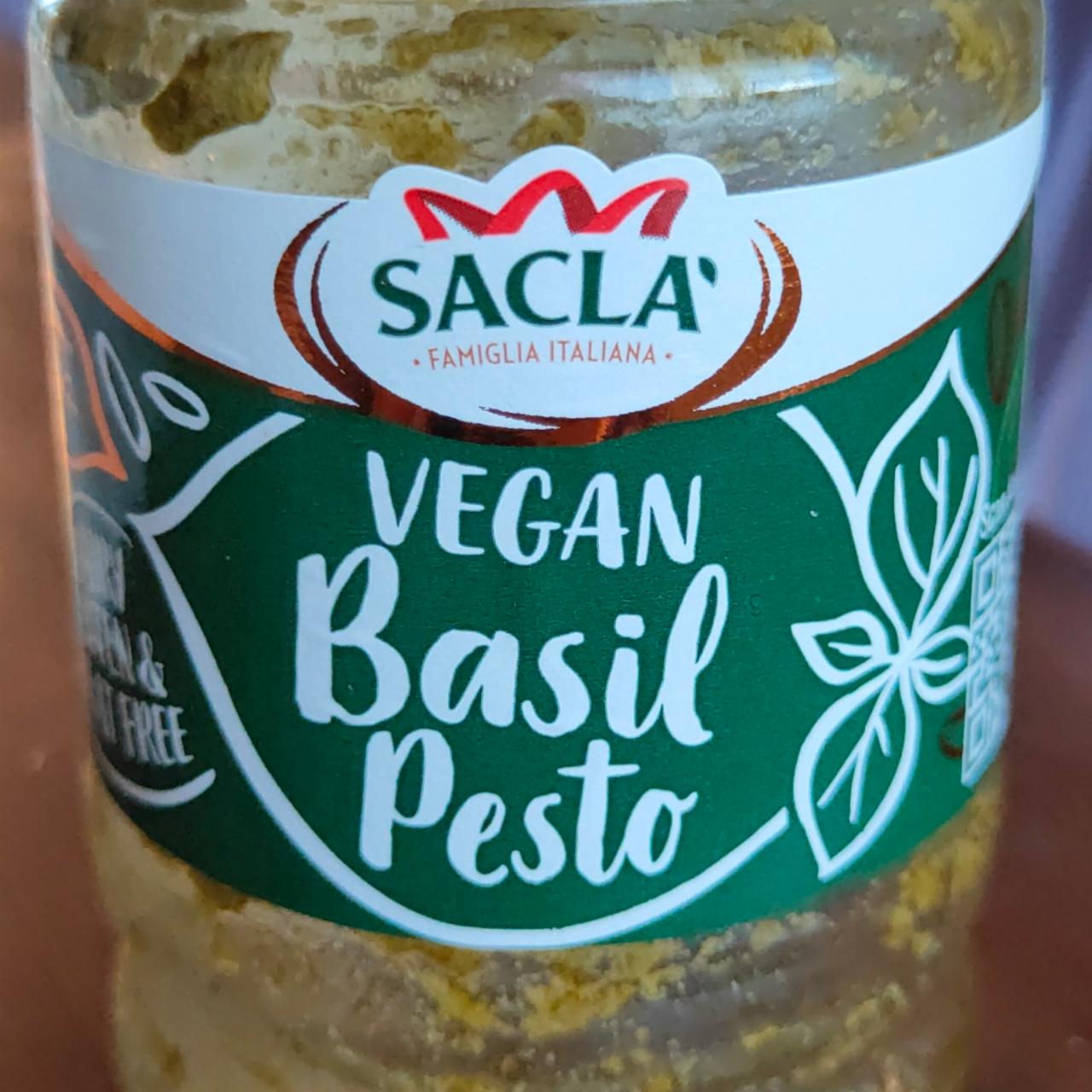 Fotografie - Vegan Basil Pesto Sacla