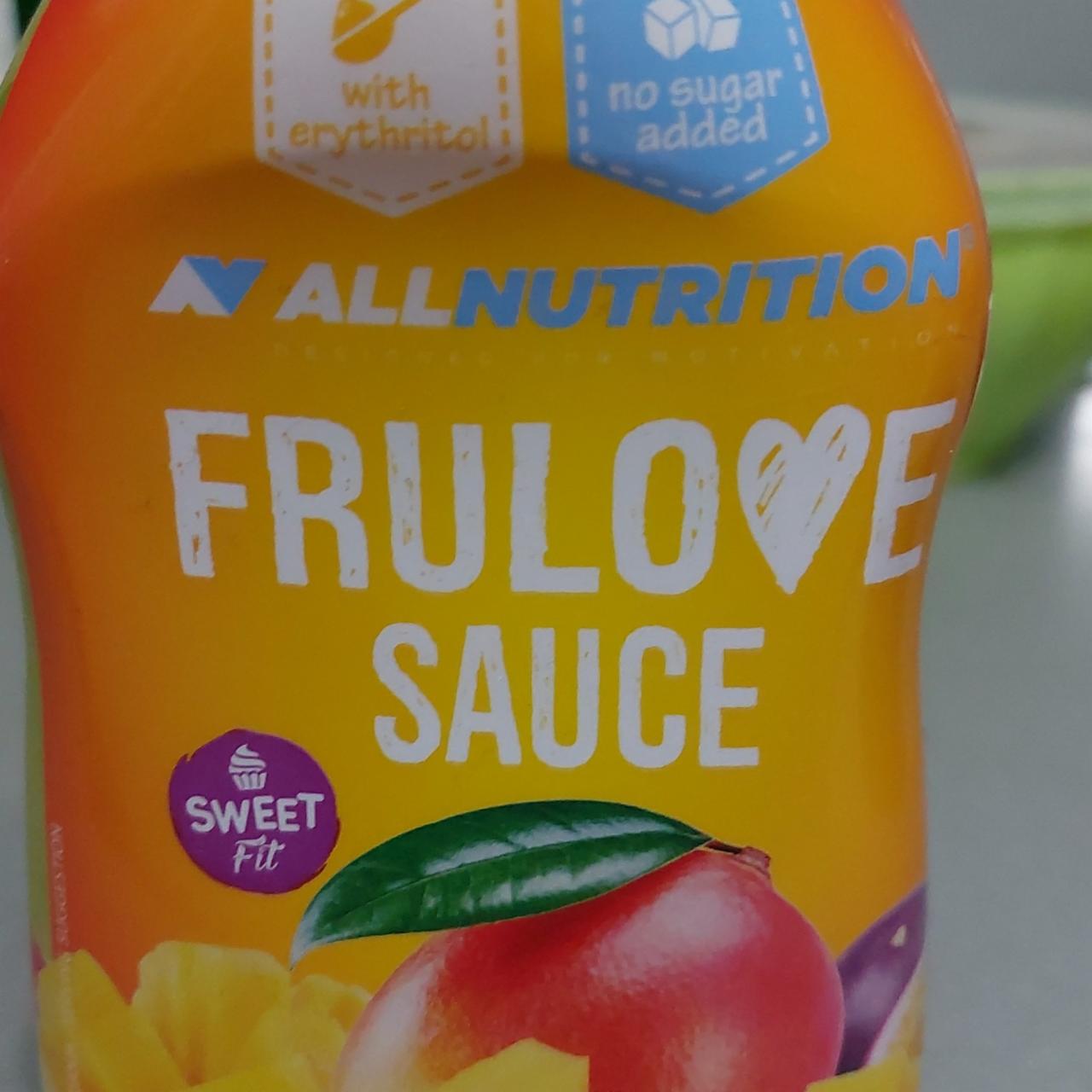 Fotografie - Frulove sauce mango-passion fruit Allnutrition