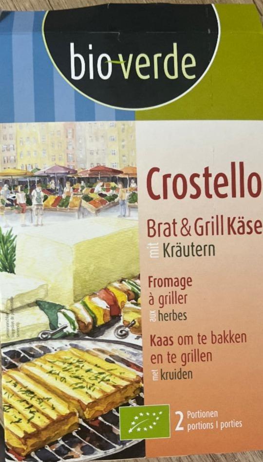 Fotografie - crosteĺo brat grill käse bio verde