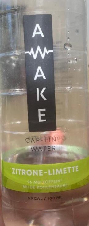 Fotografie - Awake Caffeine Water Zitrone-Limette