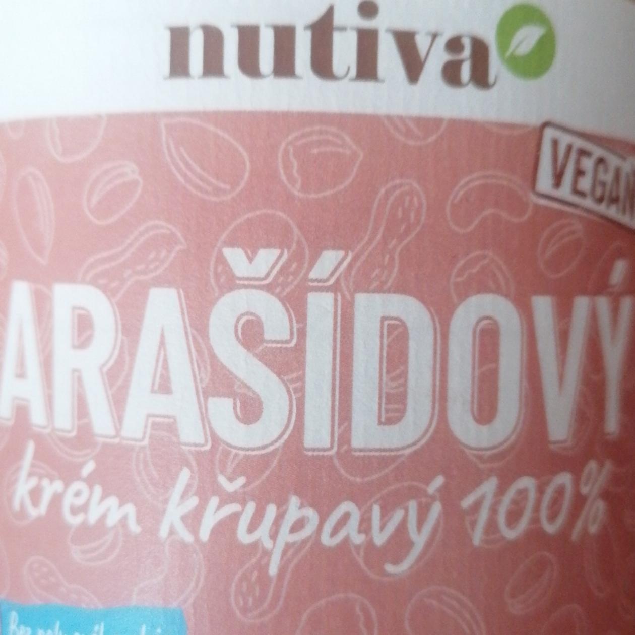 Fotografie - Arašídový krém křupavý 100% Nutiva