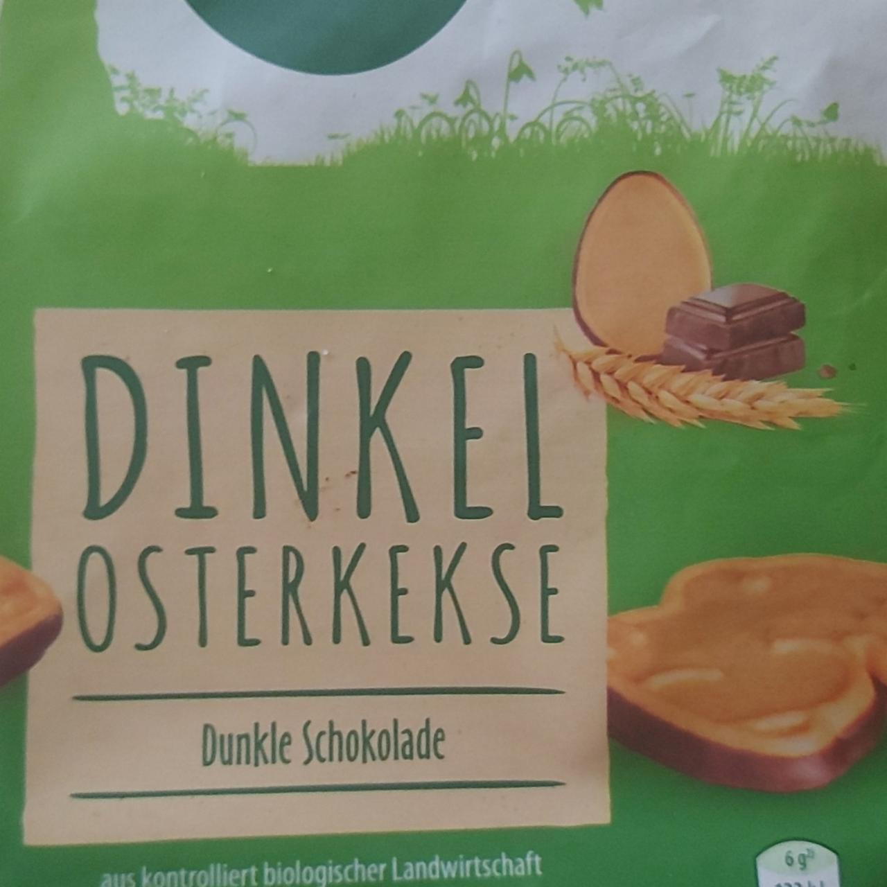 Fotografie - Dinkel osterkekse Dunkle Schokolade Bio Natura