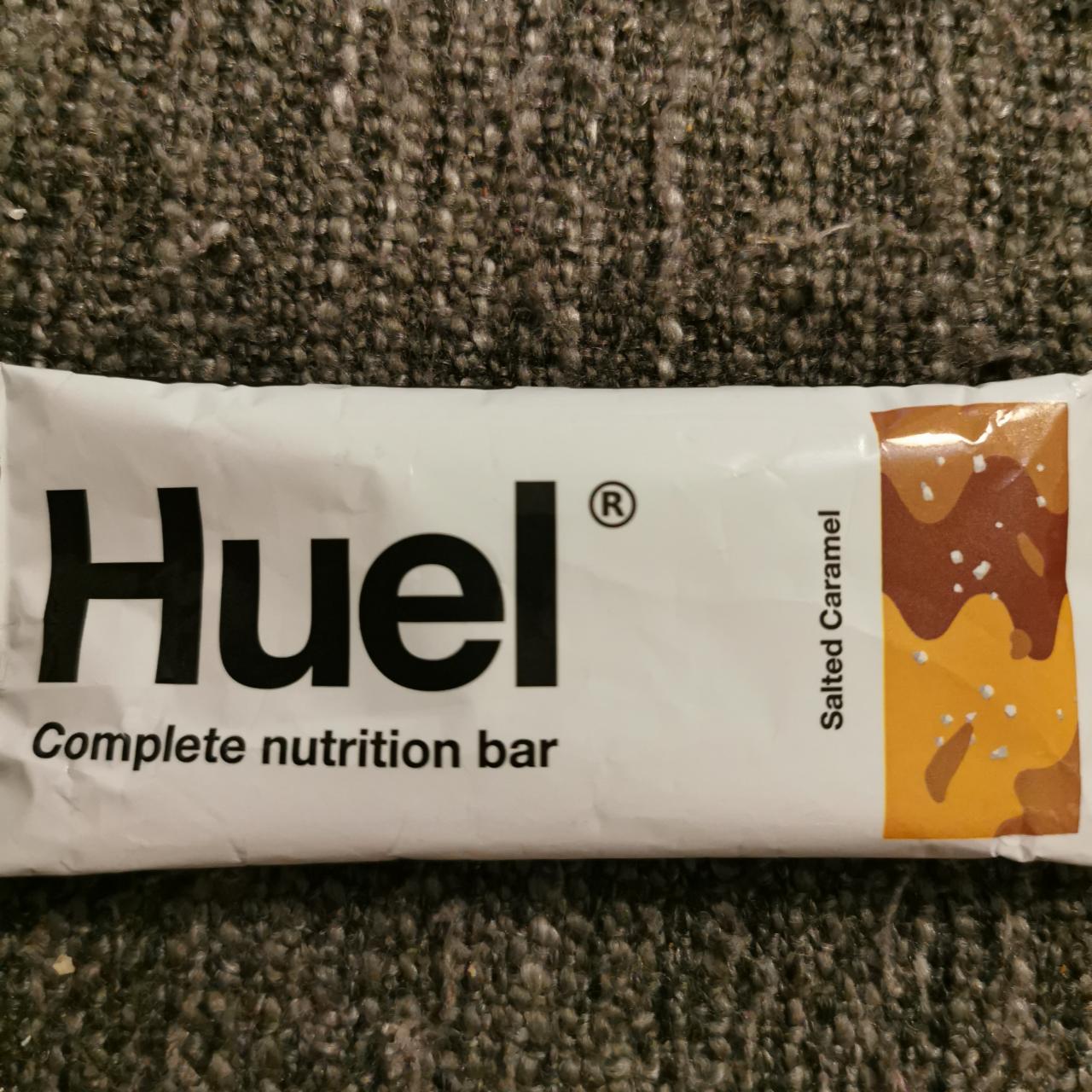Fotografie - Huel Complete nutrition bar - Salted Caramel