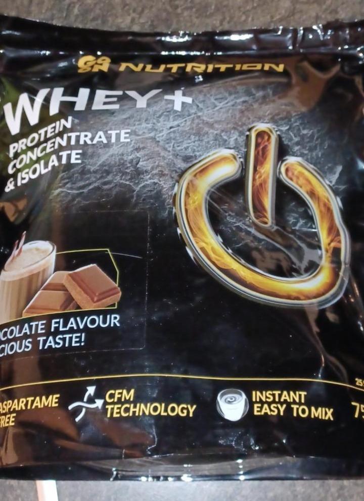 Fotografie - Whey + protein concentrate & isolate Chocolate flavour