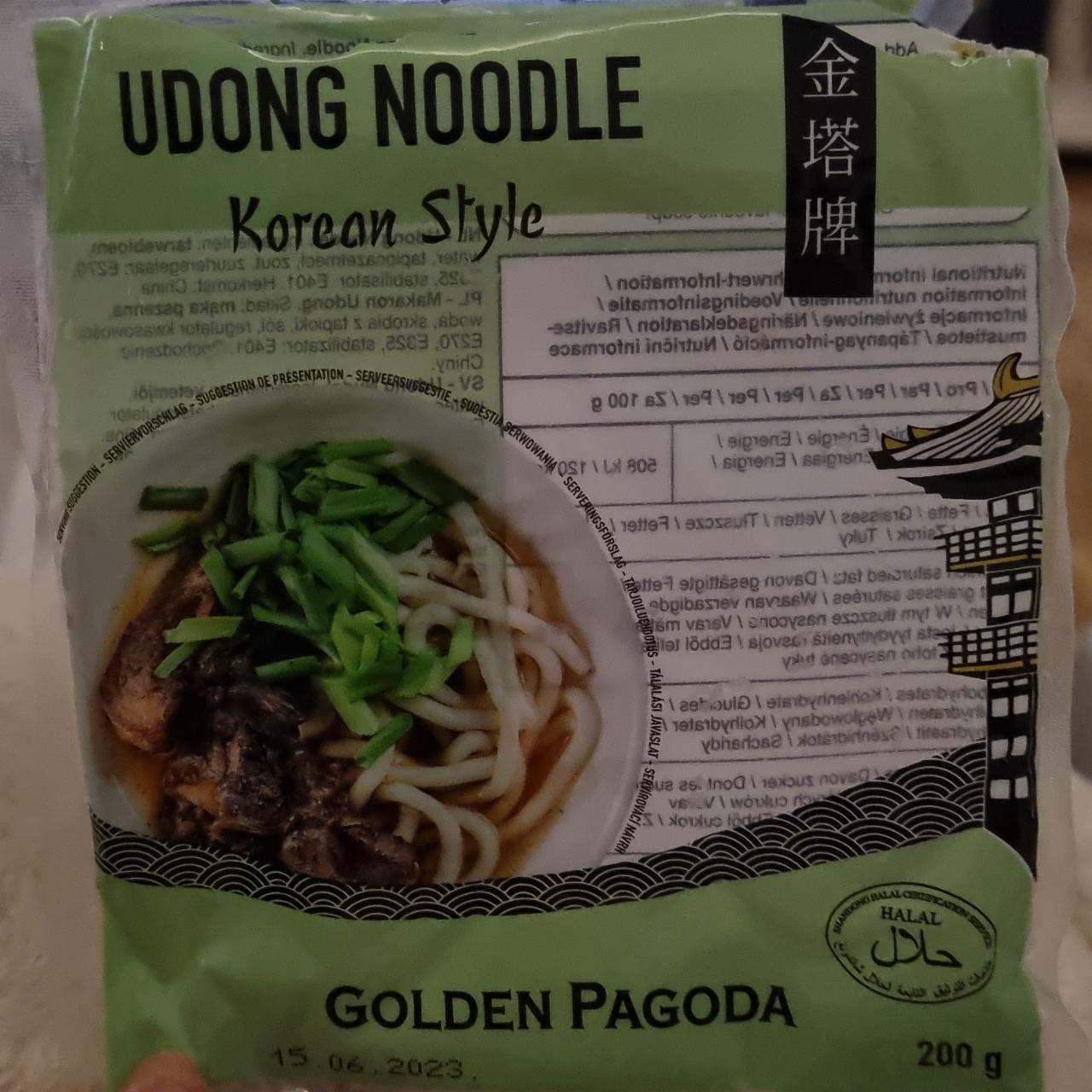 Fotografie - Udong noodle Korean style Golden Pagoda