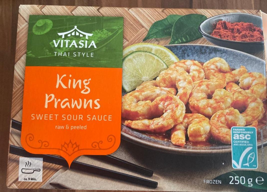 Fotografie - King Prawns Sweet Sour Sauce Vitasia