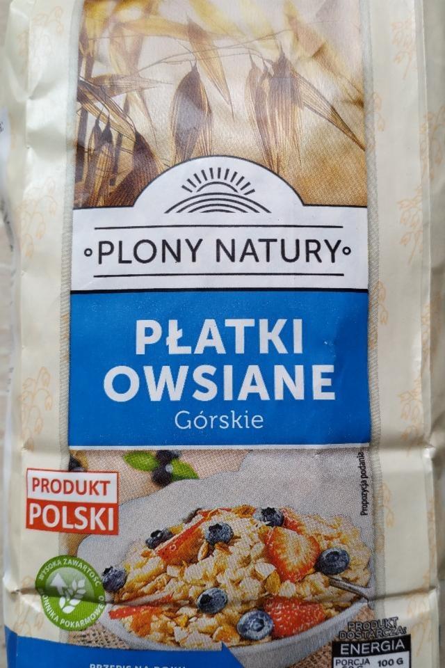 Fotografie - plátky ovsené Plony Natury