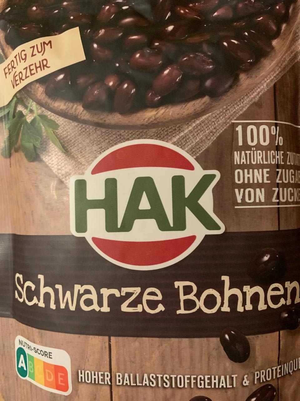 Fotografie - HAK Schwarze Bohnen